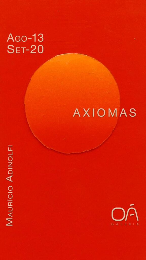 Exposição "Axiomas"