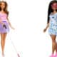 Barbie com deficiência visual e Barbie negra com síndrome de Down