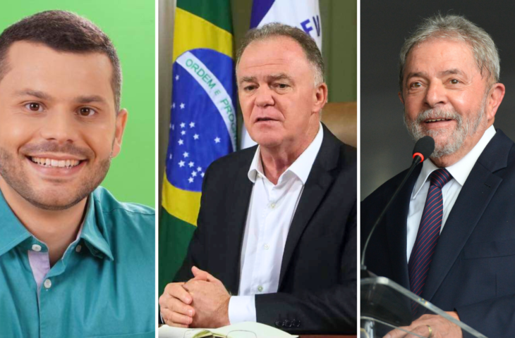 Wanderson, Casagrande e Lula