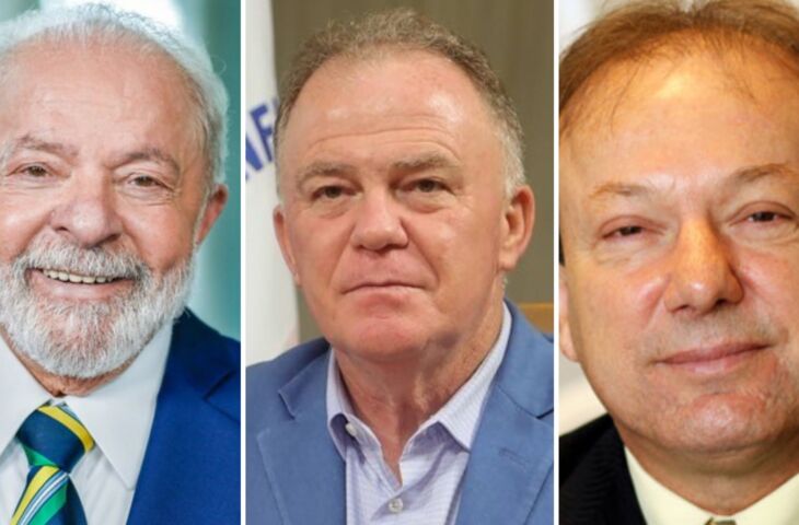 Lula, Casagrande e Guerino