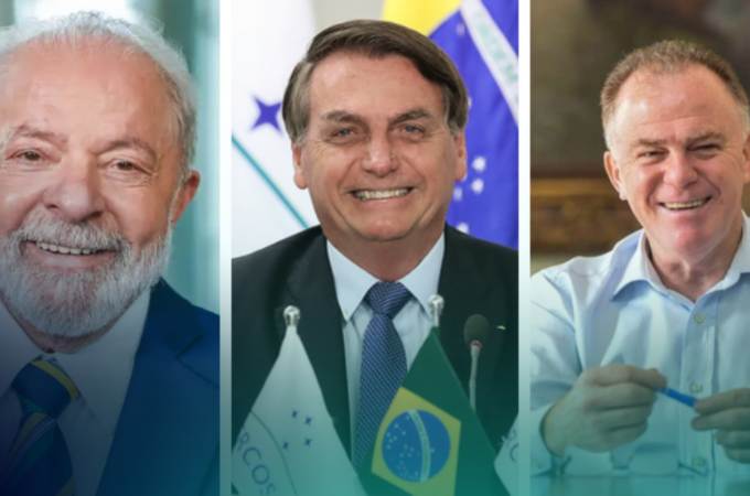 Lula, Bolsonaro e Casagrande