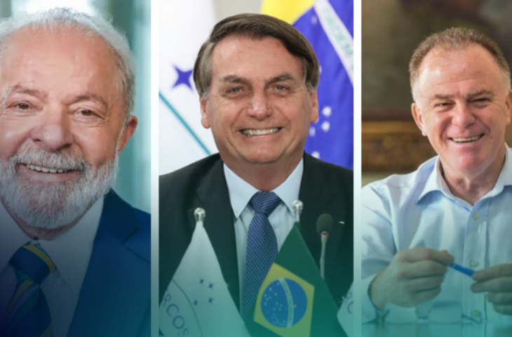 Lula, Bolsonaro e Casagrande