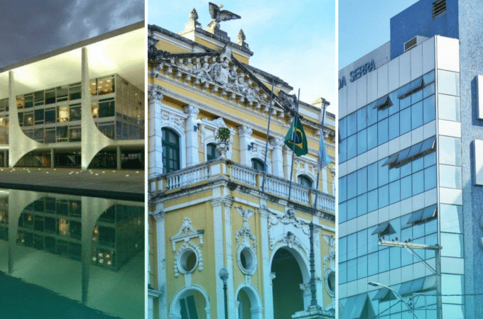 Palácio do Planalto, Palácio Anchieta e Prefeitura da Serra