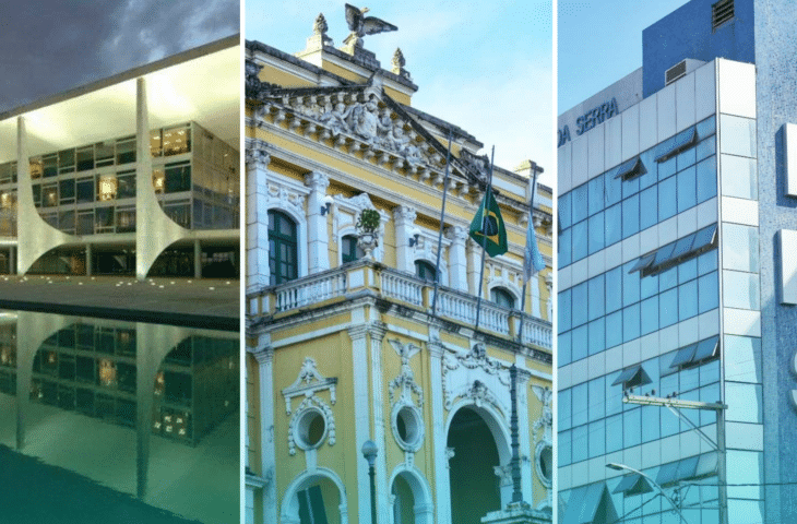 Palácio do Planalto, Palácio Anchieta e Prefeitura da Serra