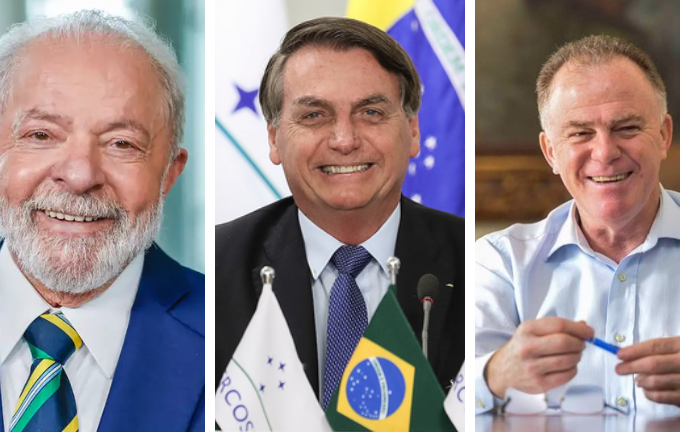 Lula, Bolsonaro e Casagrande