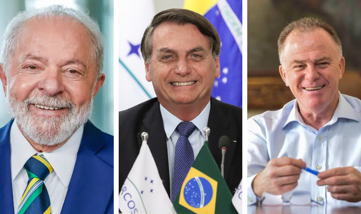 Lula, Bolsonaro e Casagrande