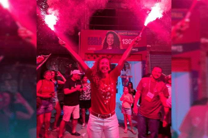 Karla Coser, vereadora mais votada em Vitória