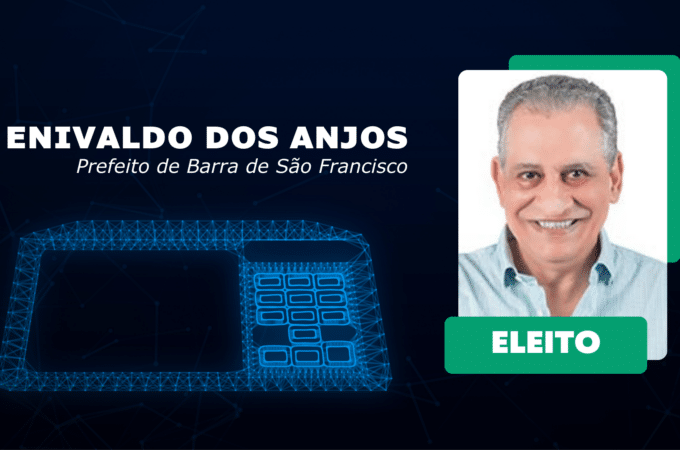 Enivaldo dos Anjos eleito prefeito Barra de São Francisco