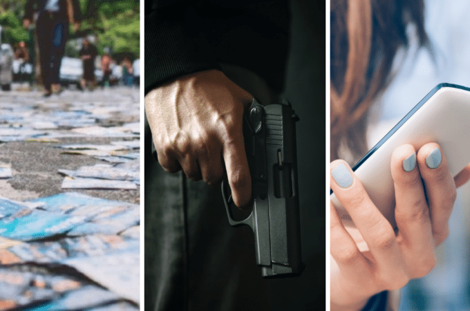 Santinhos, arma e celular o que não pode nas eleições