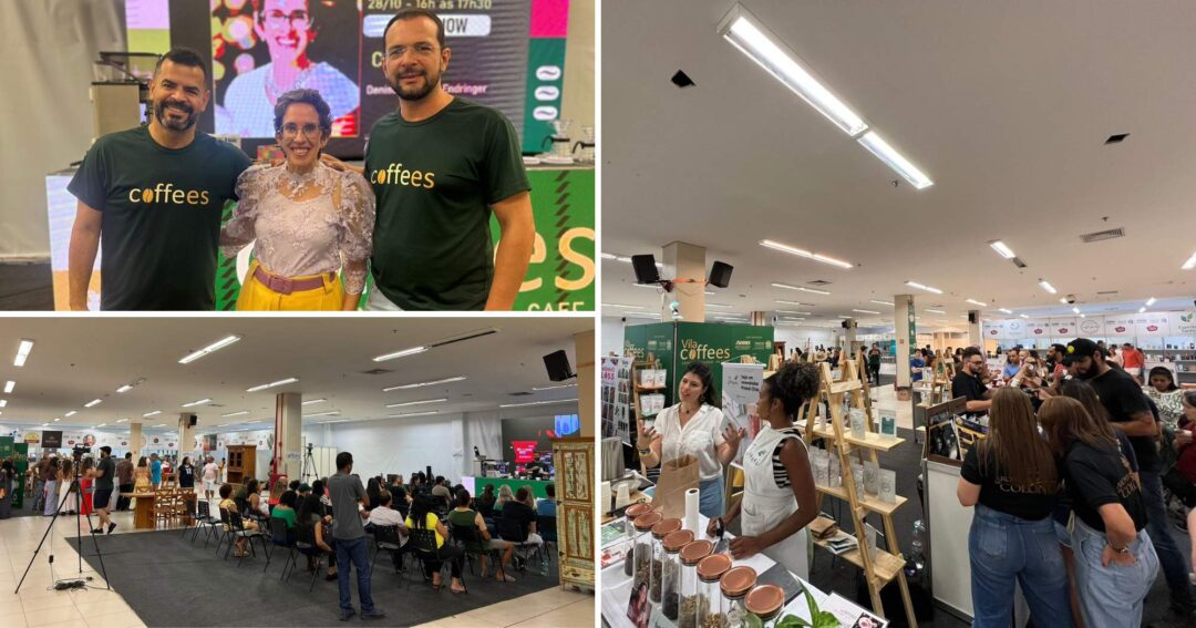 Evento em Vitória reúne mais de 150 produtores do ES com café até do ator Rafael Cardoso