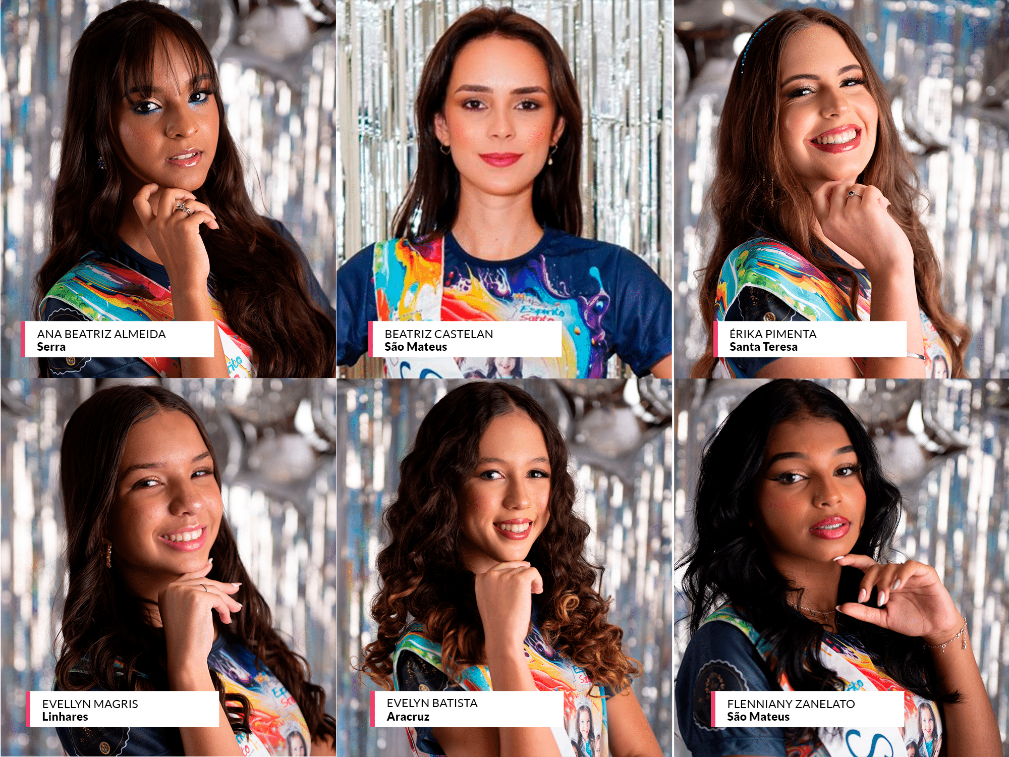 Veja fotos das candidatas ao Miss ES Mini, Mirim, Juvenil e Teen 2024 (Foto: Bhia Correia)