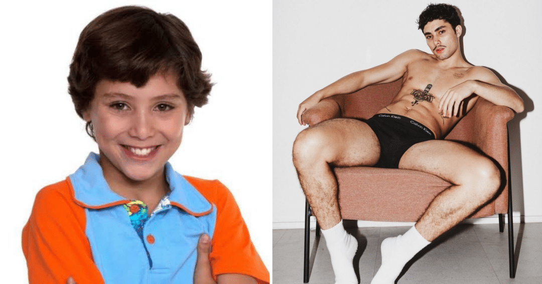 Antes e depois de ator de "Chiquititas" choca a web: "Irreconhecivel" (Foto: Reprodução/X)