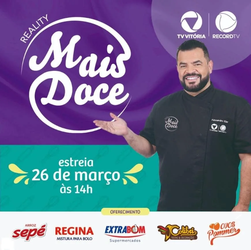 "Mais Doce": veja como se inscrever em curso profissionalizante de confeitaria